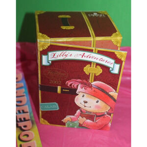 Carlton Libby's Adventure Collector's Club Ornament With Pin And Travel Journal